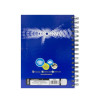Cuaderno Doble Espiral Tapa Dura, Tam. A5 (5.75" x 8.75"), 5 Materiales, 150 hojas (300 pág.), Hojas Rayadas, Colores Básicos Surtidos